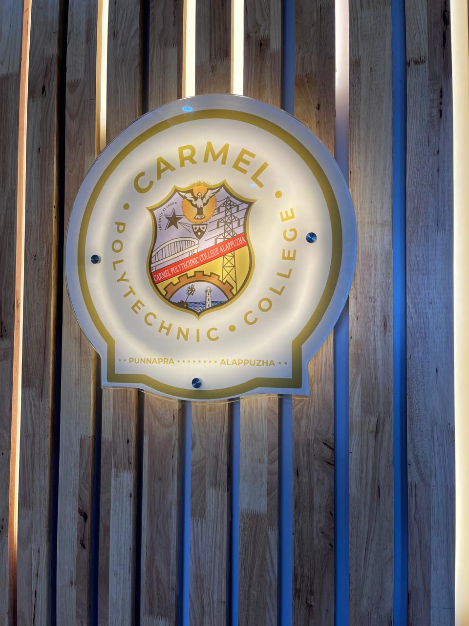 Carmel Polytechnic College Signage