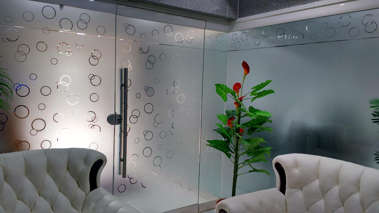 Elegant Office Lounge Area