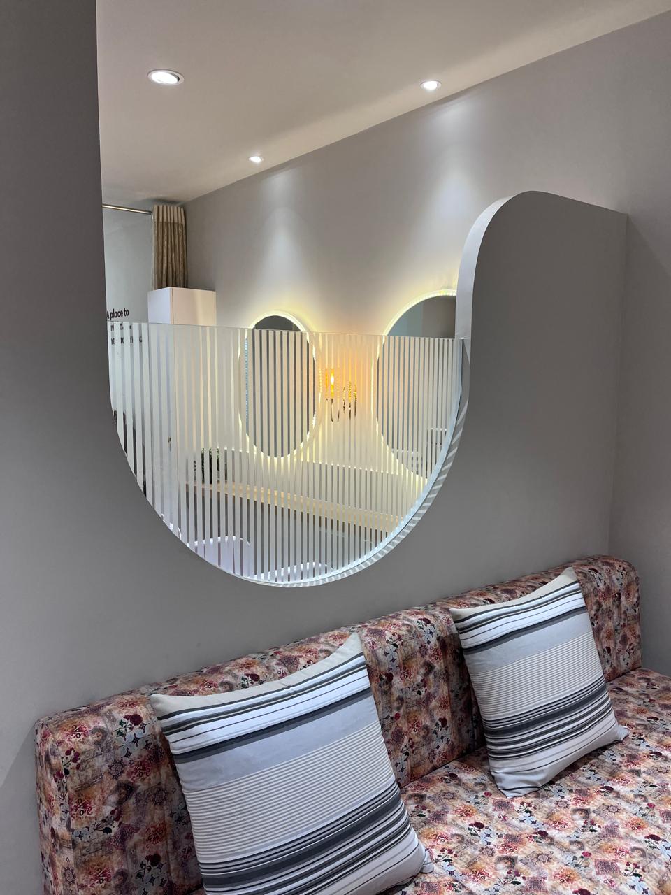 Unique Salon Waiting Area Design